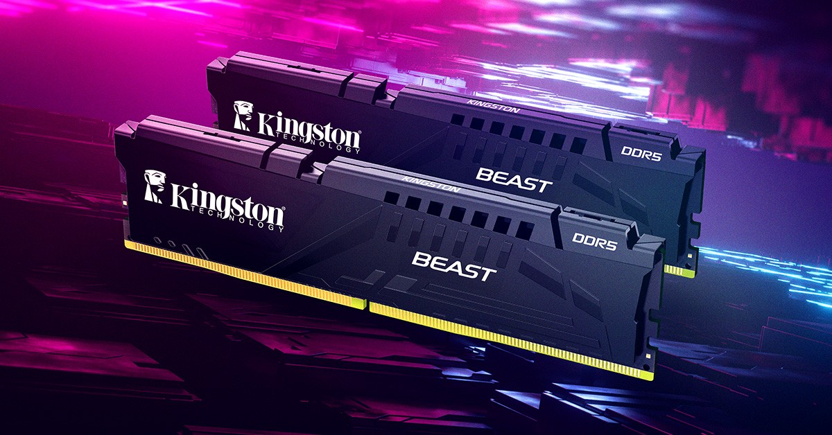 KINGSTON 64GB (2x32GB) BEAST 5200Mhz DDR5 CL36 - KF552C36BBEK2-64TR