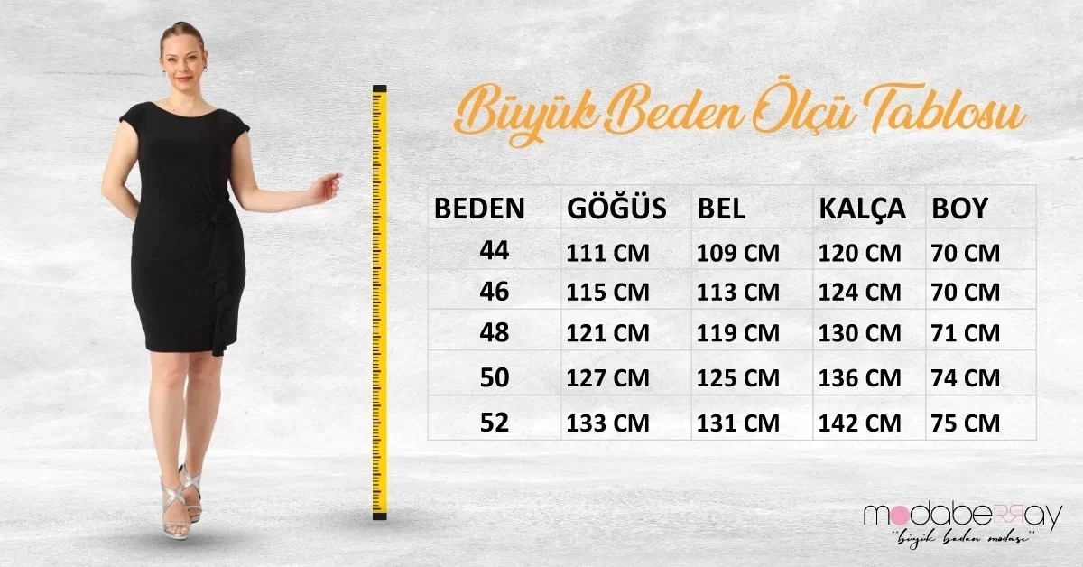 Moda Berray 21958 Petrol Pelerinli Tüylü Işlemeli Büyük Beden Şifon Kısa Abiye Elbise görsel 5