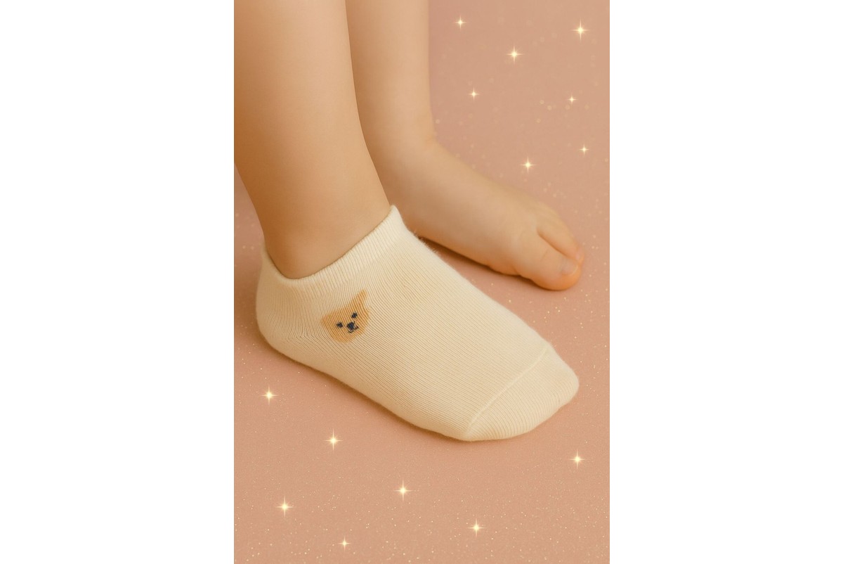 Black Arden Socks Çizgili Desenli Erkek Çocuk Patik Seti 5'li Okul Günlük Mevsimlik görsel 8