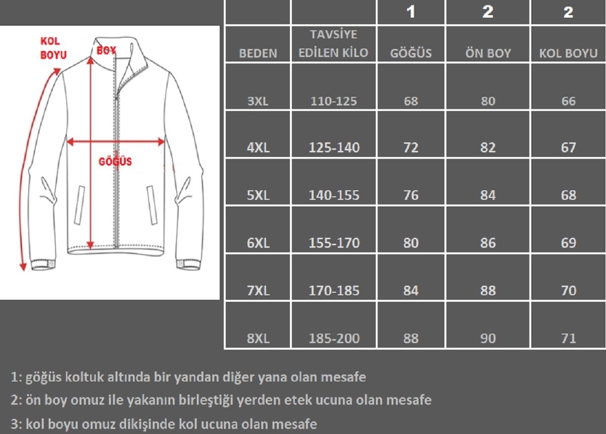Lifeguard Büyük Beden Fermuarlı Polar Sweatshirt görsel 2