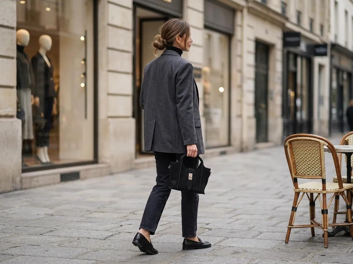 Senson Süet Kumaş Kilit Detaylı Siyah El ve Çapraz Askılı Kadın Çanta - Lisinya görsel 5