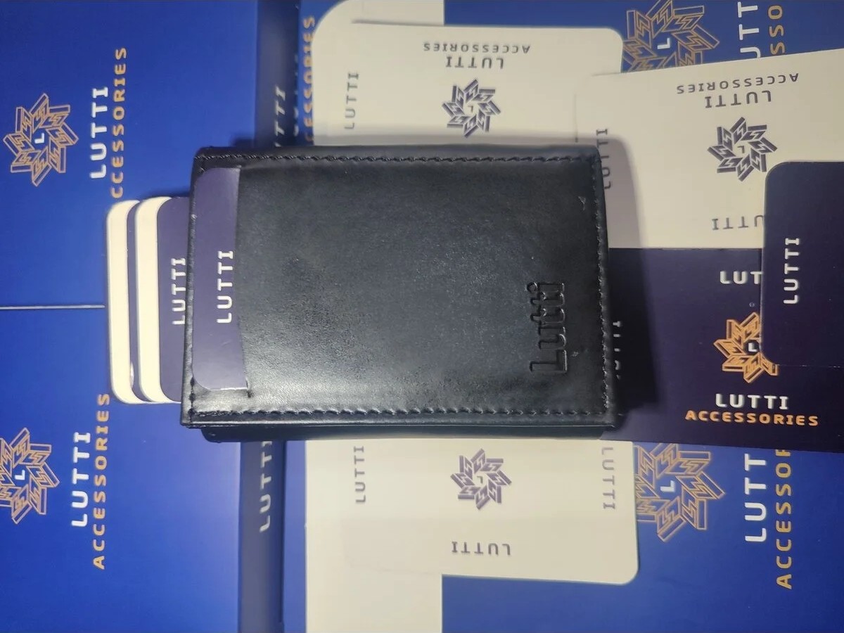 Lutti Crazy Deri Tipi Mekanizmalı Kartlık Cüzdan görsel 2