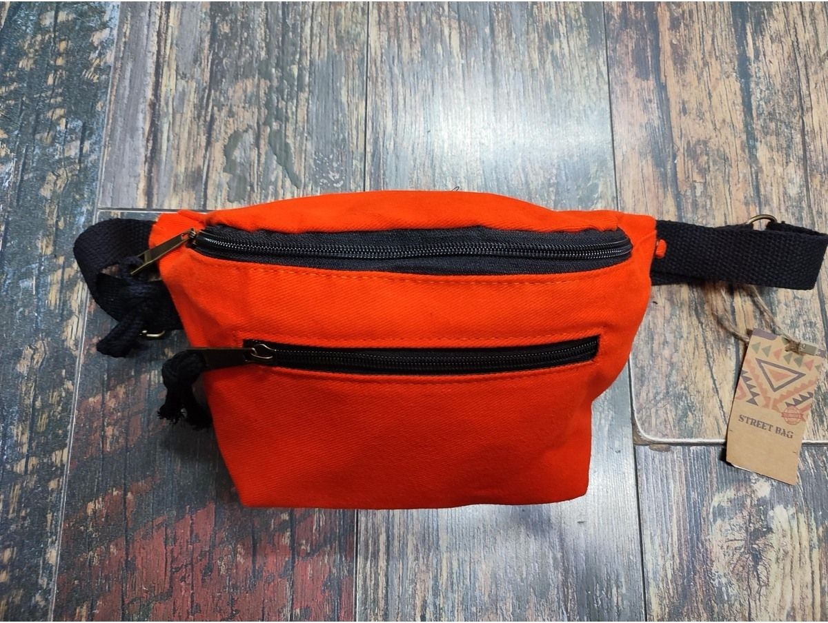 street&bagdnz Street Bag Etnik Otantik Bohem Bel Çantası Günlük Seyehat Kullanılabilir