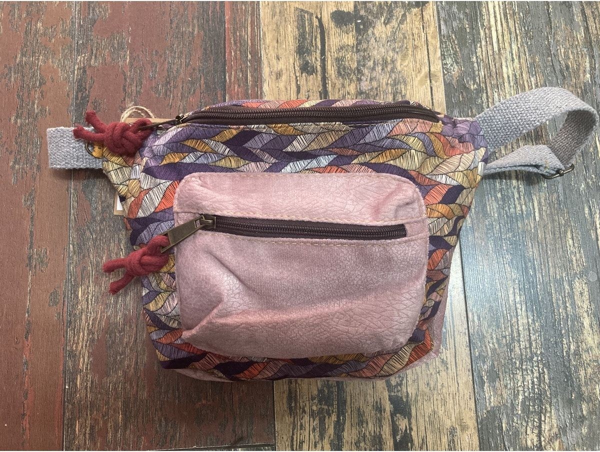 street&bagdnz Street Bag Etnik Otantik Bohem Bel Çantası Günlük Seyehat Kullanılabilir