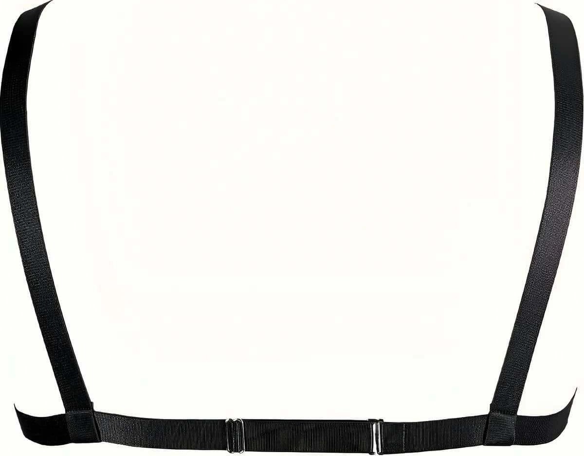 MTM My The Mall Giyim Zincirli Lastik Göğüs Harness - BRF818 görsel 6