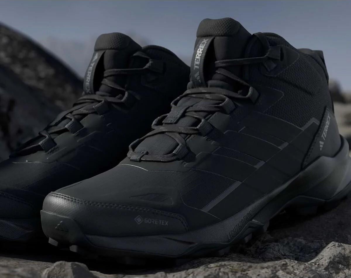 Adidas Terrex Skychaser Ax5 Mıd Gtx Erkek Siyah Yürüyüş Ayakkabısı JQ2207