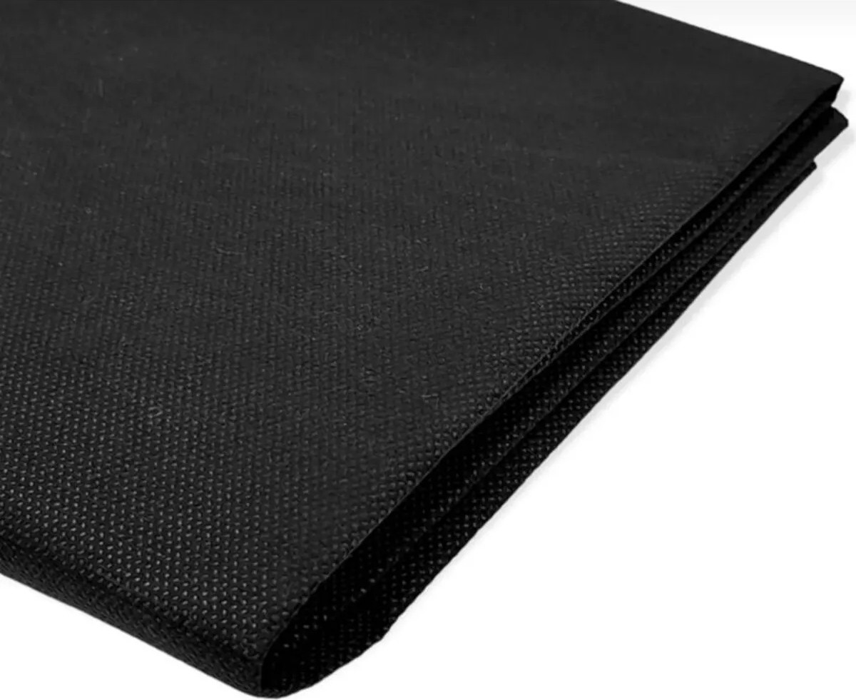 Ozn Aksesuar Kadın Yapışkanlı Çanta Besleme Telası 80X100 cm Siyah Astar Kumaşı Desenli