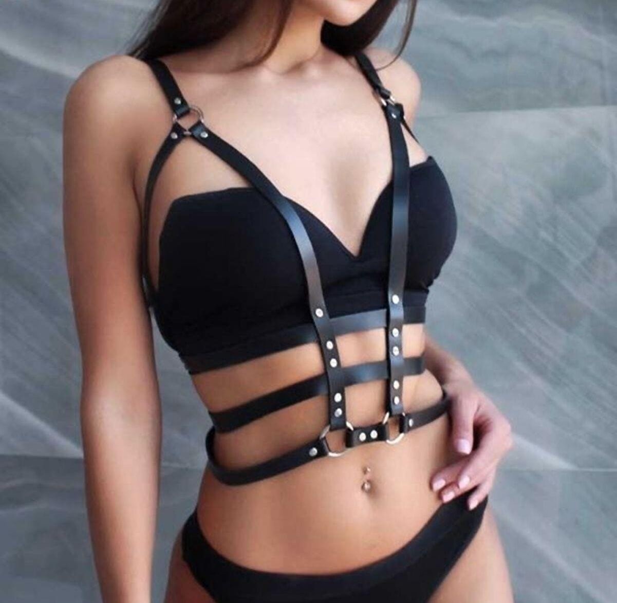 Aysilce Fantazi Deri Harness
