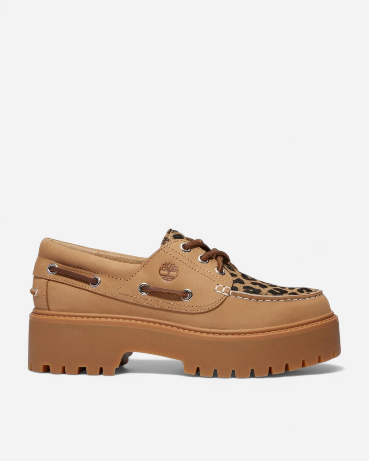 Timberland STONE STREET BOAT SHOE Kadın Medium Beige Nubuck Tekne Ayakkabısı TB0A2GVFEN31