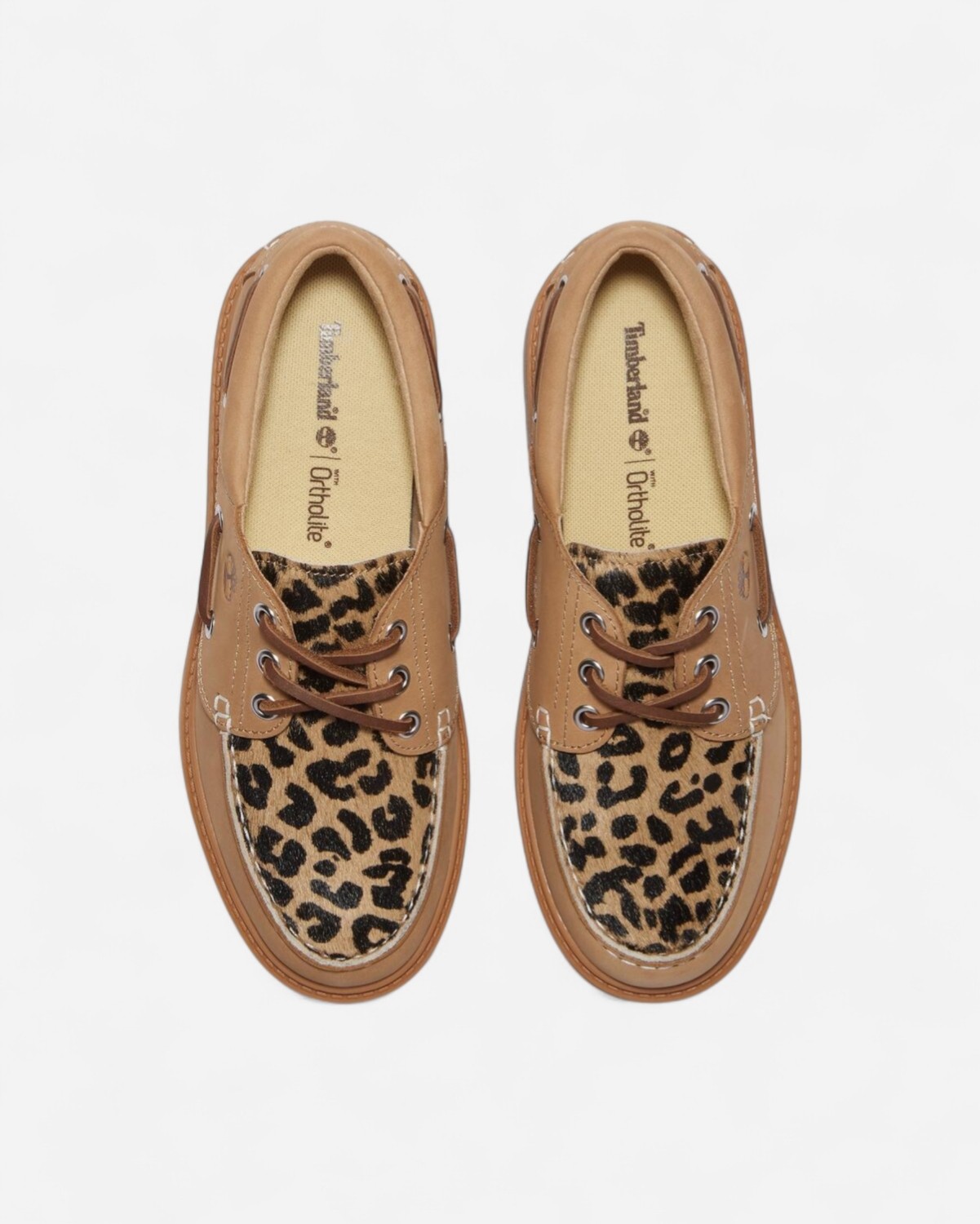 Timberland STONE STREET BOAT SHOE Kadın Medium Beige Nubuck Tekne Ayakkabısı TB0A2GVFEN31 görsel 5