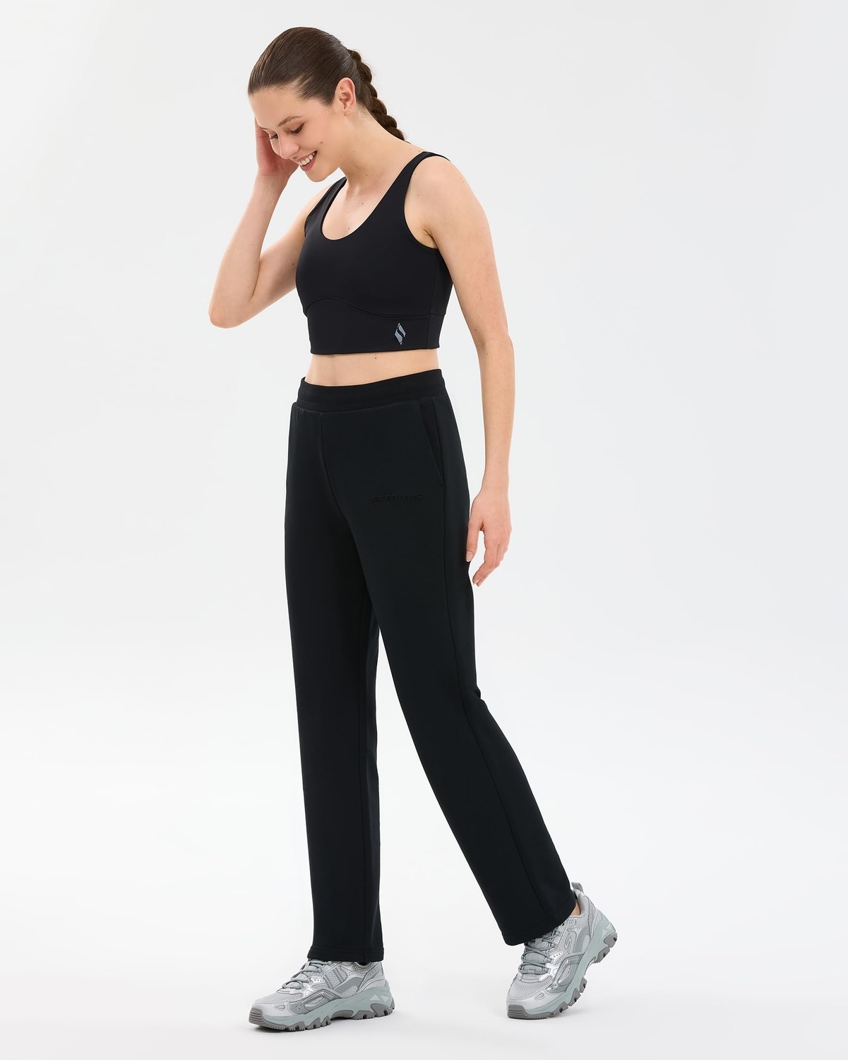 Die Grup W Essential Regular Sweatpant Siyah görsel 4