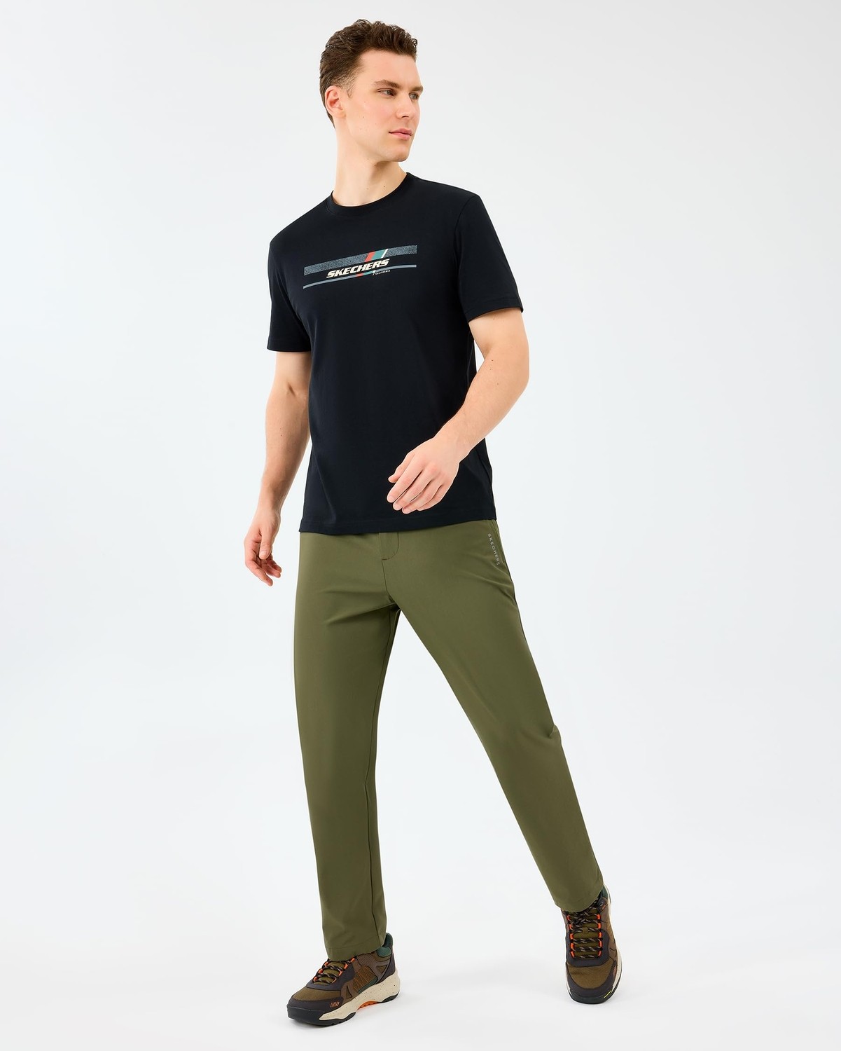 Die Grup M Coated Slim Pant Haki görsel 4