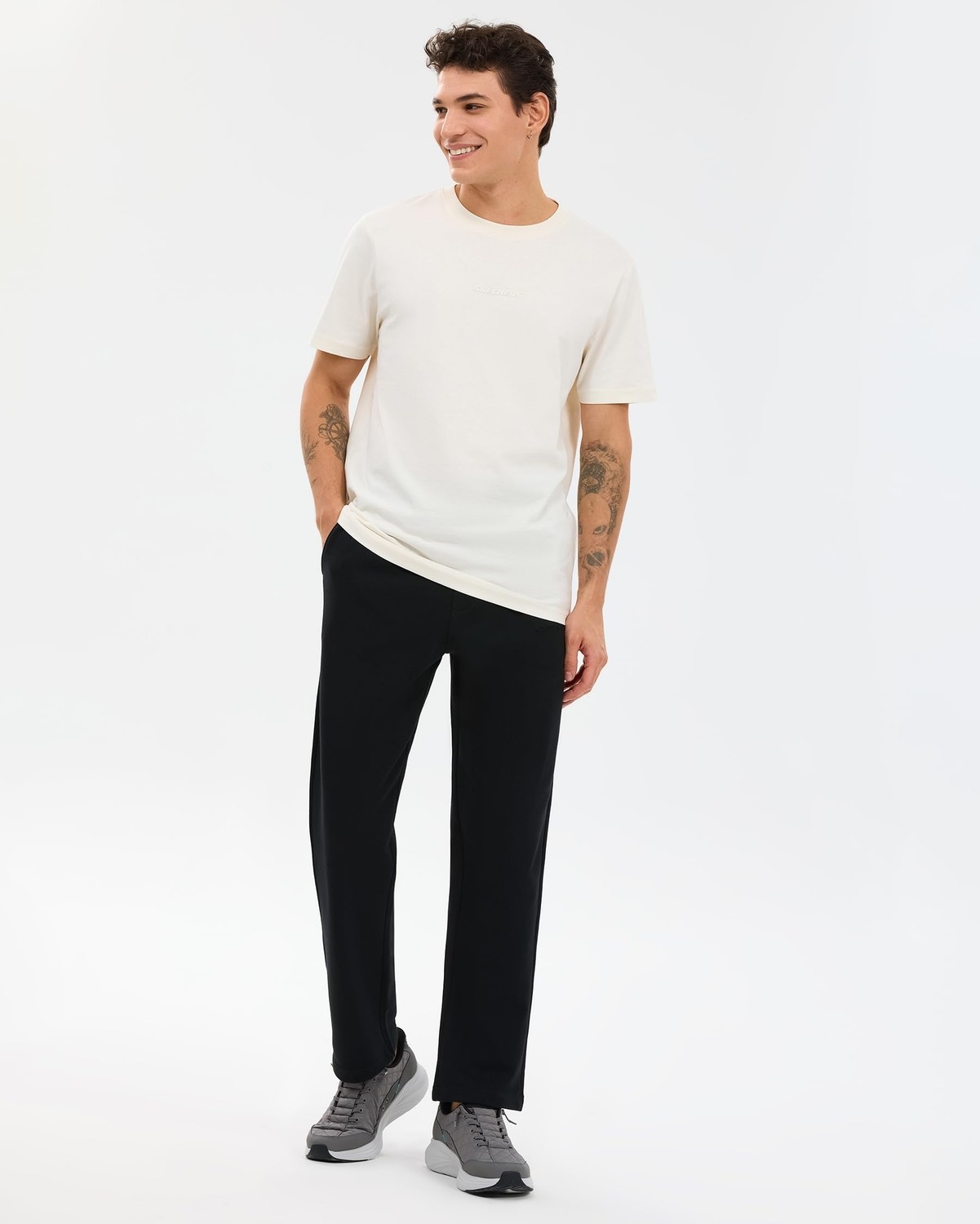 Die Grup M Essential Regular Sweatpant Siyah görsel 3