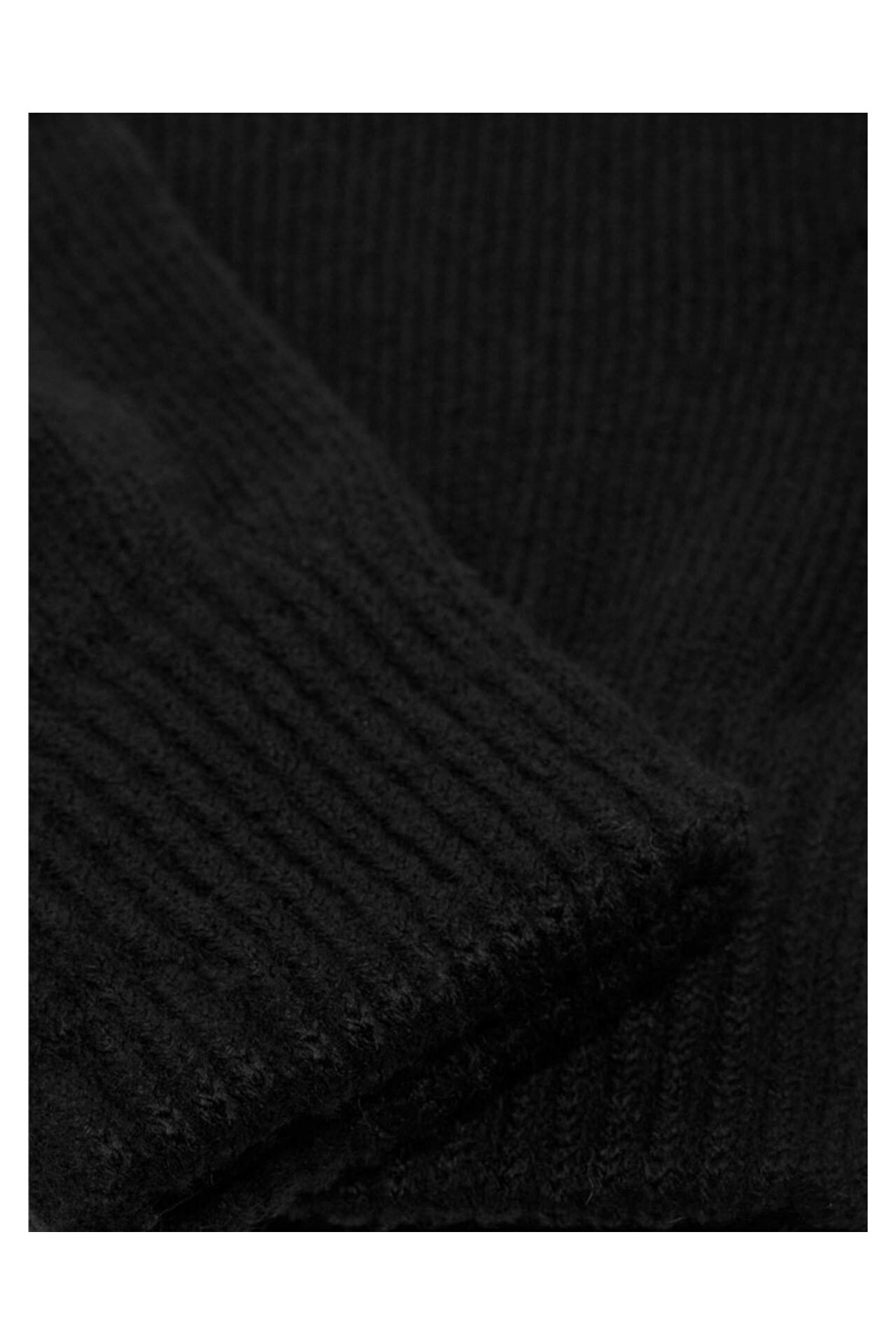 Toyigoo Çift Katlı Kalın Siyah Sıcak Tutan Yün Kışlık Kadın Erkek Eldiven Unisex 1 Çift TYG-84037R görsel 3