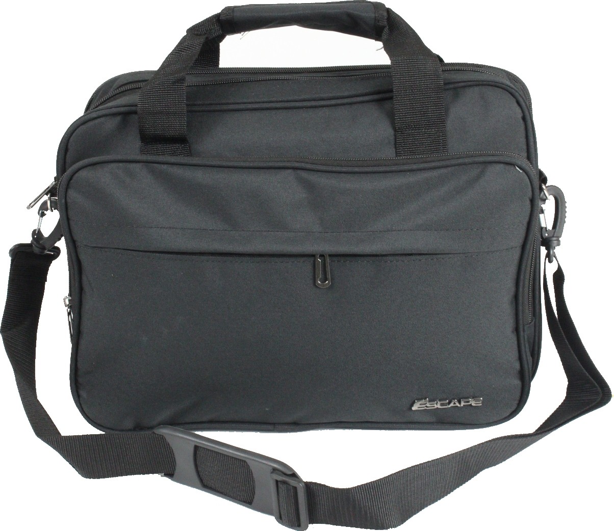 Escape Esc 814 Yağmura Dayanıklı Polyester Evrak Çantası - Siyah görsel 3