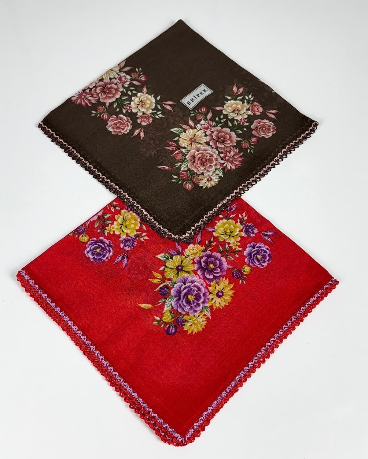 Eripek 2\'li Paket Oyalı Pamuk Yazma 6595-12 görsel 5