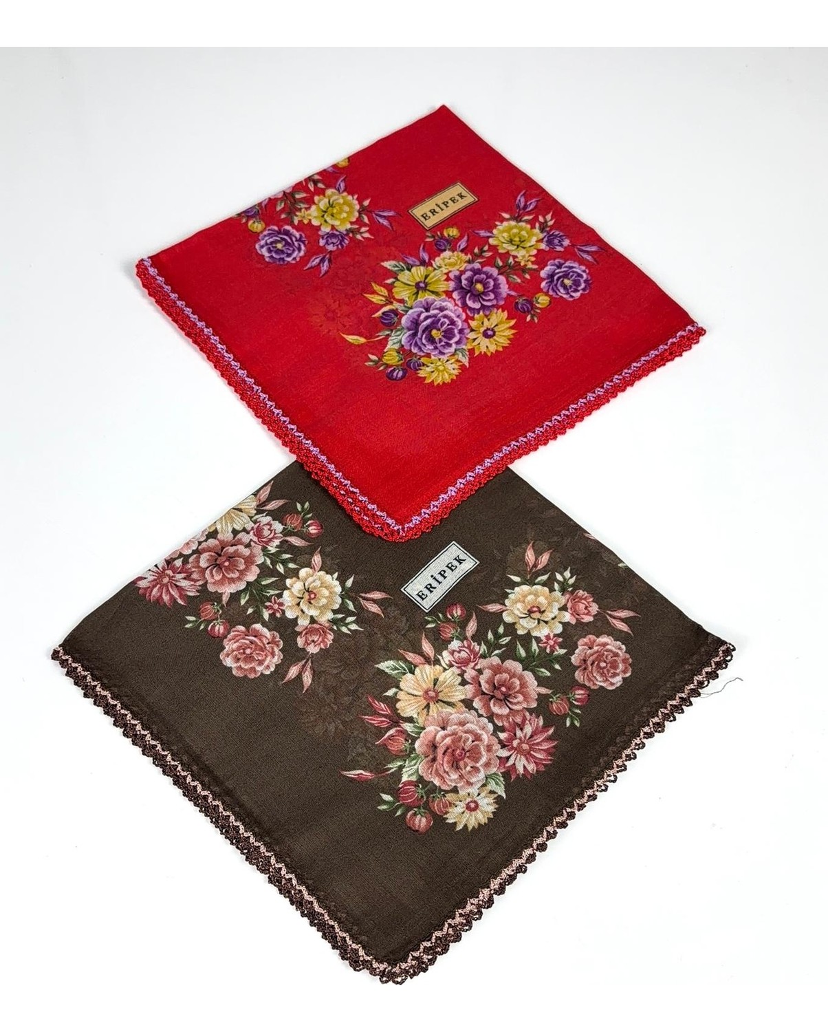 Eripek 2\'li Paket Oyalı Pamuk Yazma 6595-12 görsel 6