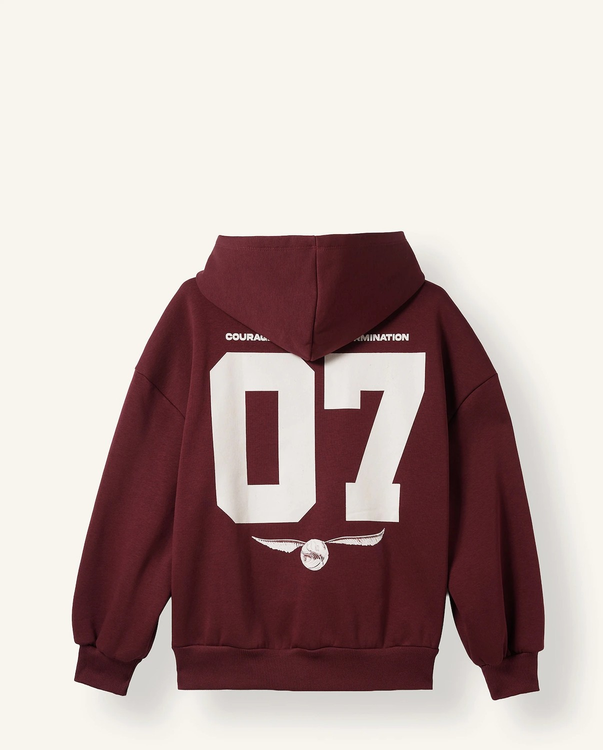 DeFacto Harry Potter Gryffindor Baskılı Kapüşonlu Oversize Fermuarlı Kalın Hırka Sweatshirt I3023AX26AU görsel 7
