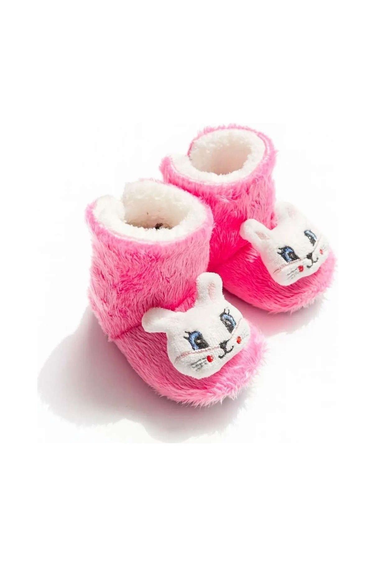 Minissa Baby Kids Ev Botu-Panduf Kaymaz Taban Peluş Kafalı Unisex