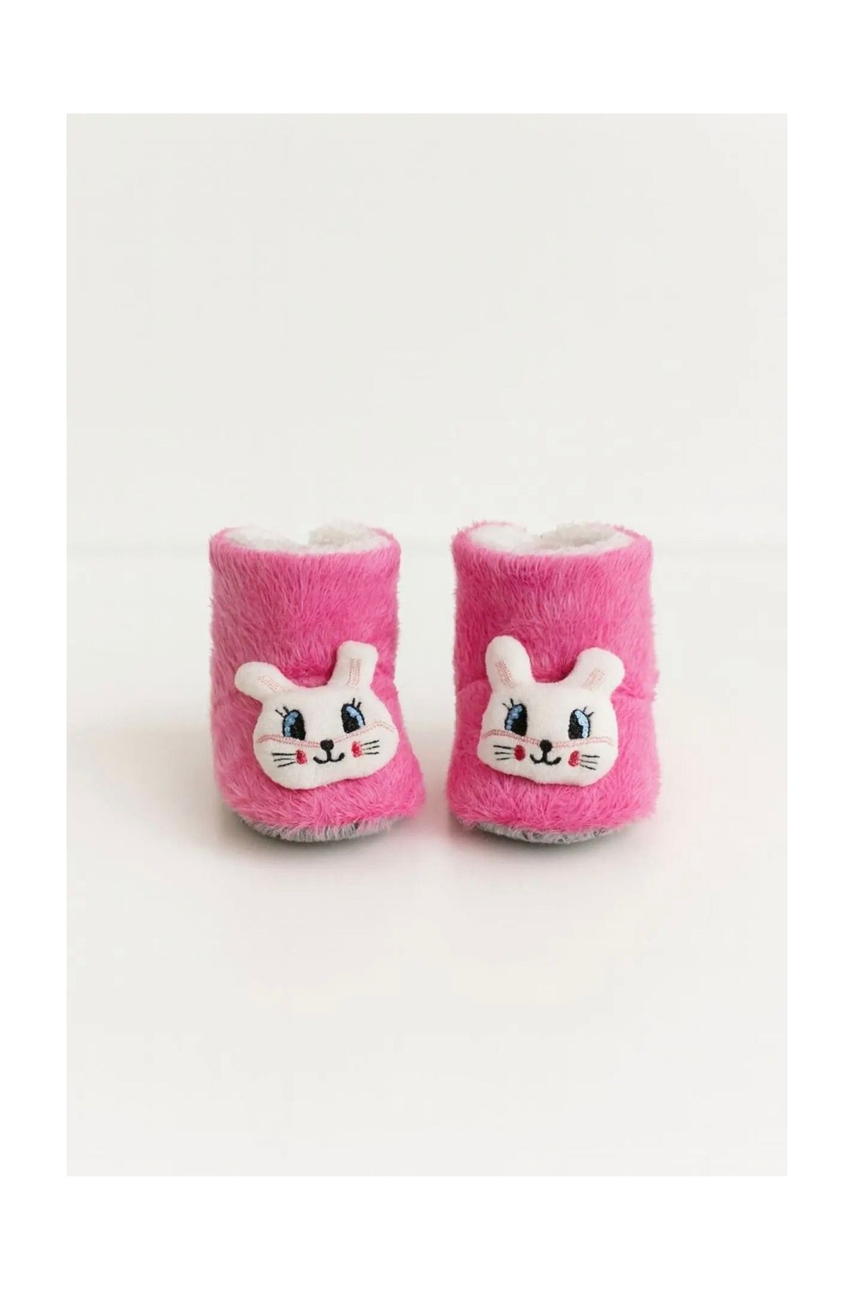 Minissa Baby Kids Ev Botu-Panduf Kaymaz Taban Peluş Kafalı Unisex görsel 2
