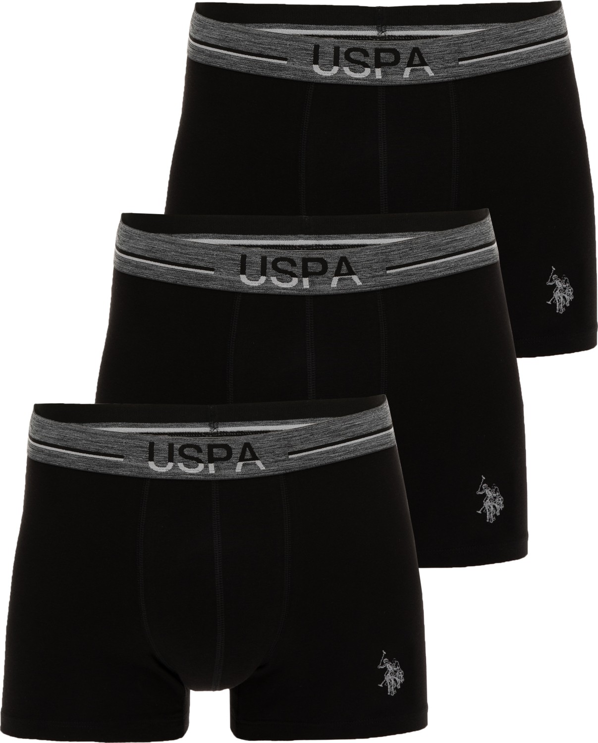 U.S. Polo Assn. Erkek 3'lü Boxer Takım 50318653-VR046