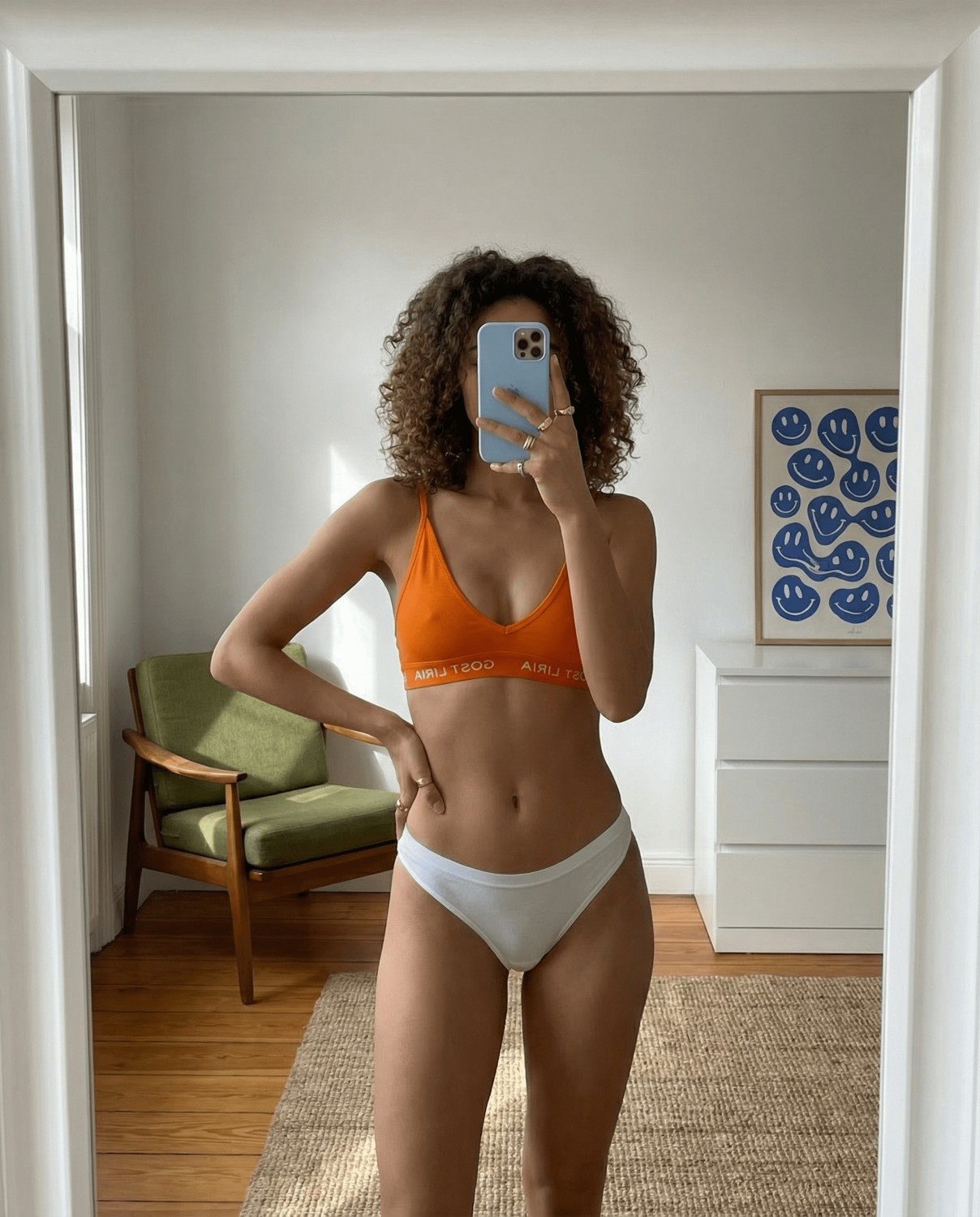 GOST LİRİA - Gost Orange Kadın Bralet Turuncu görsel 7