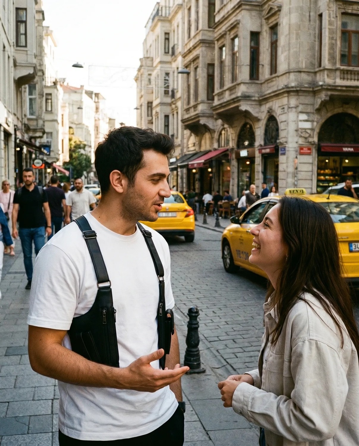 Yama Wear Çapraz Askılı Premium Çanta - Siyah görsel 6