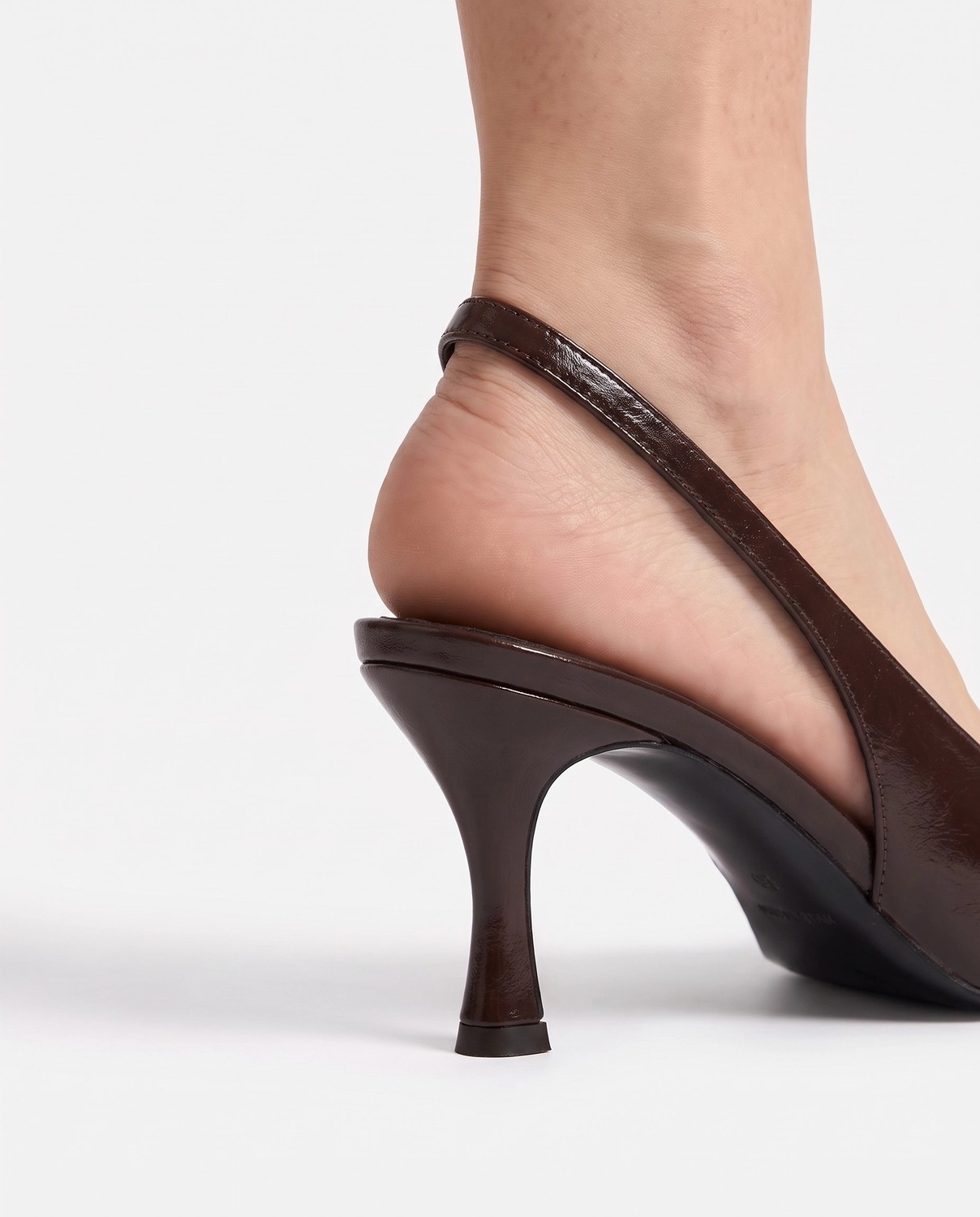 Tibu Camilla Acı Kahve Rustik Stiletto görsel 3