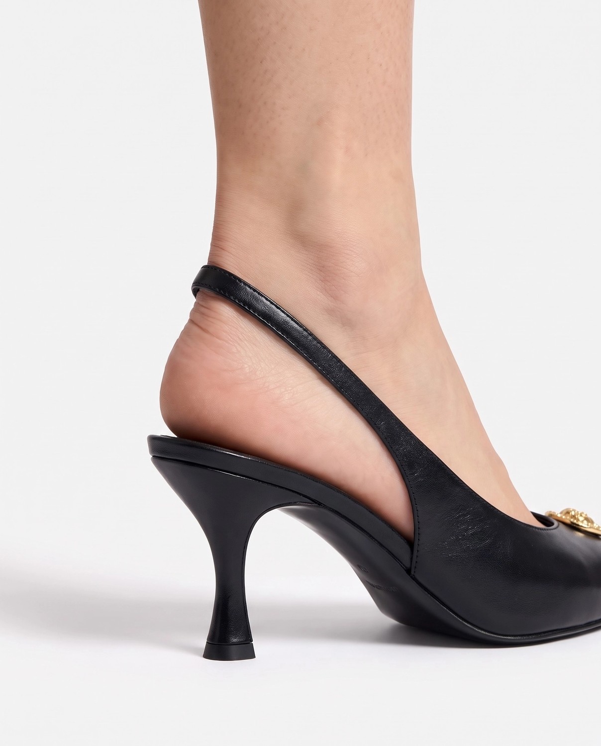 Tibu Camilla Siyah Rustik Stiletto görsel 2