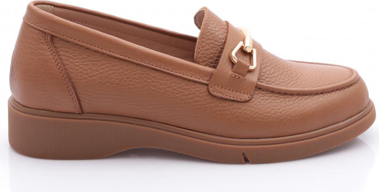 DGN 3001-2 Kadin Aksesuarli Loafer Ayakkabi görsel 6