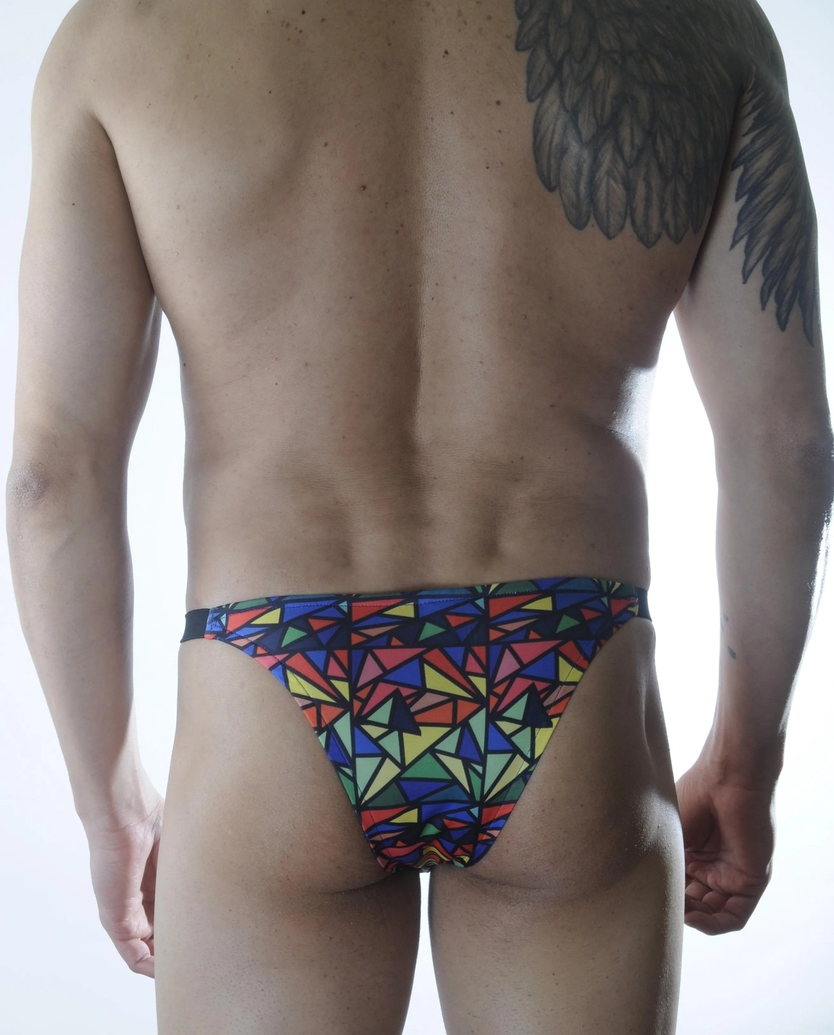 TeknoKapsül Erkek Renkli Desenli Brazillian Slip - Renkli / Xxl