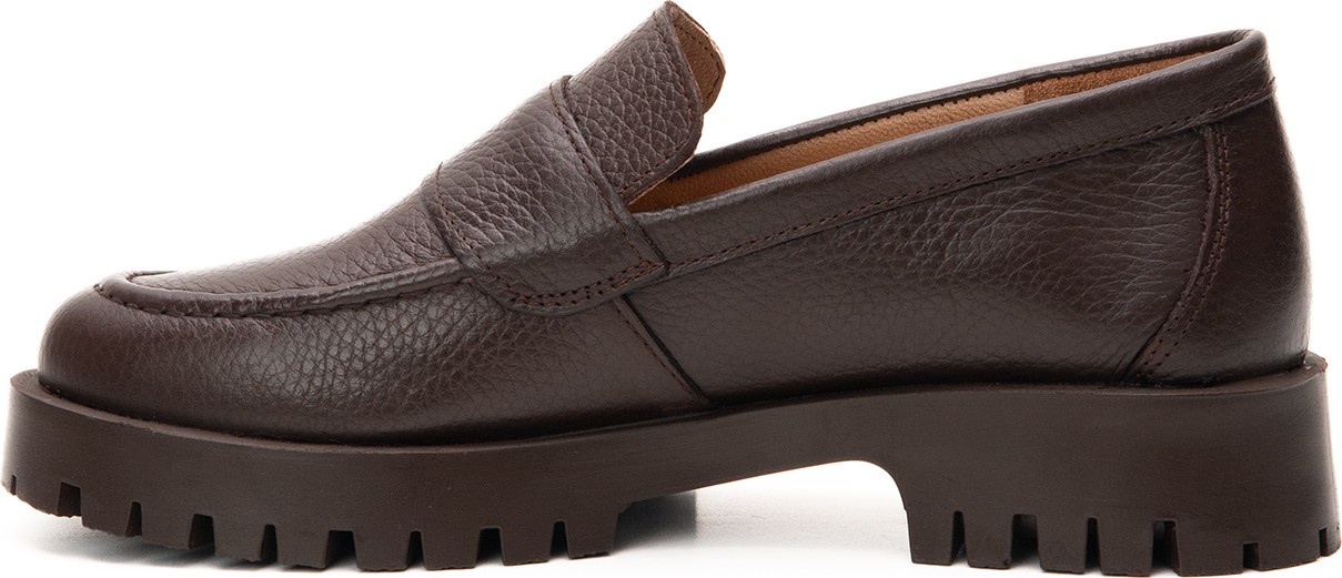 Bulls & Gulls Hakiki Deri Rahat Günlük Kadın Loafer Ayakkabı görsel 7