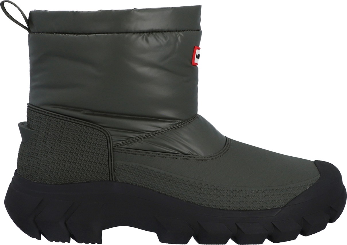 Hunter Glacier Termal Erkek Koyu Yeşil Kısa Kar Botu Hfrm0006252-Dob