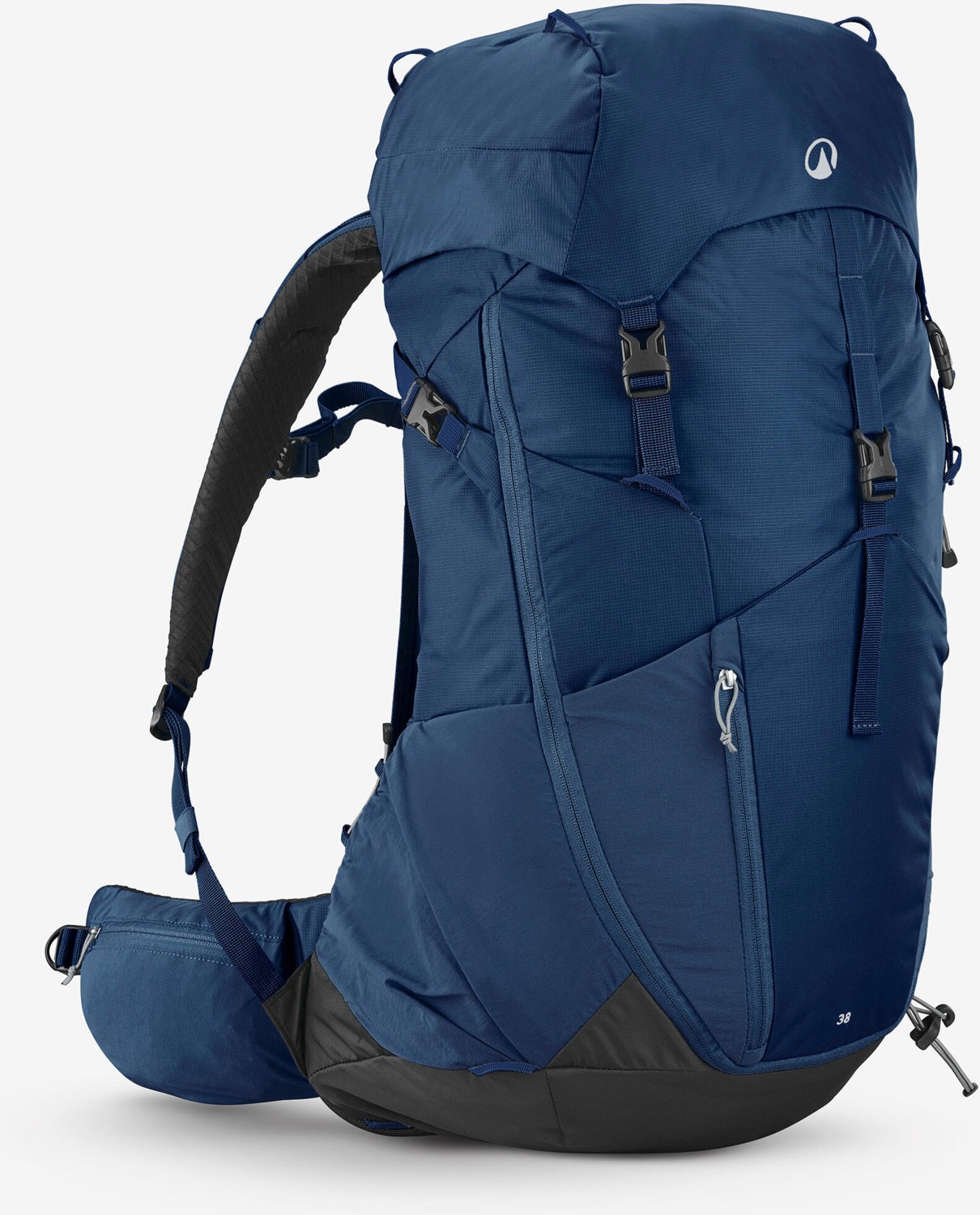 Decathlon Quechua Outdoor Sırt Çantası - 38 L - Mavi - MH500 - Hafif, Ergonomik ve Çok Gözlü Tasarım