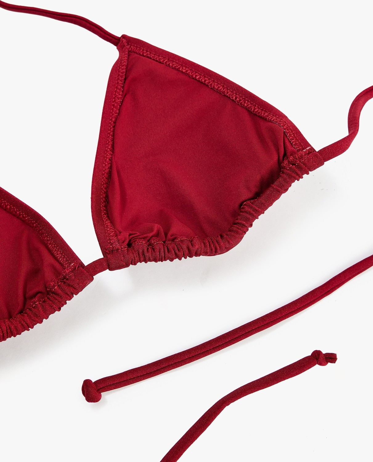 Koton Ipli Üçgen Bikini Üstü görsel 7