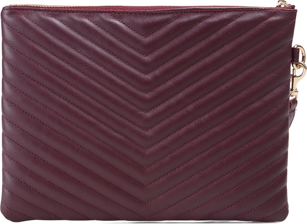 Fabrika Bordo Kadın Portföy Çanta Vıctorıa -Small görsel 3