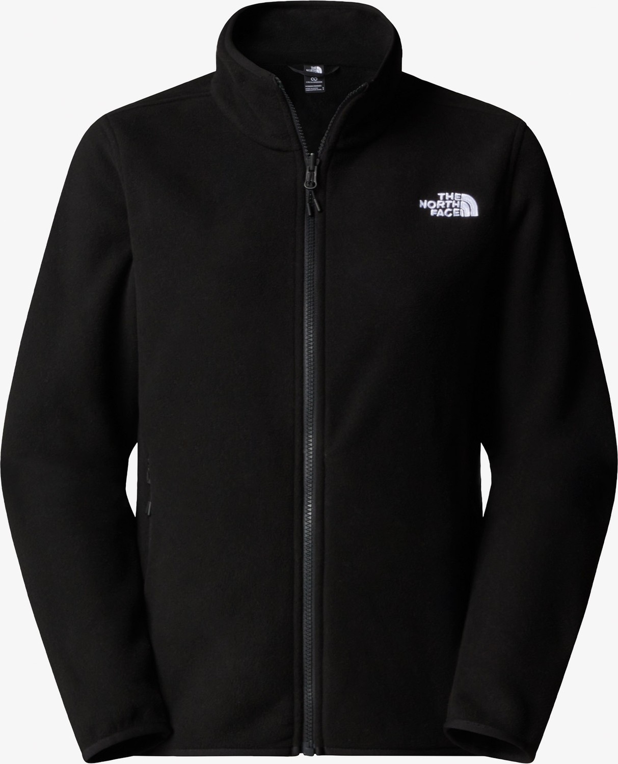 The North Face Glacier Fleece Kadın Siyah Outdoor Polar görsel 5