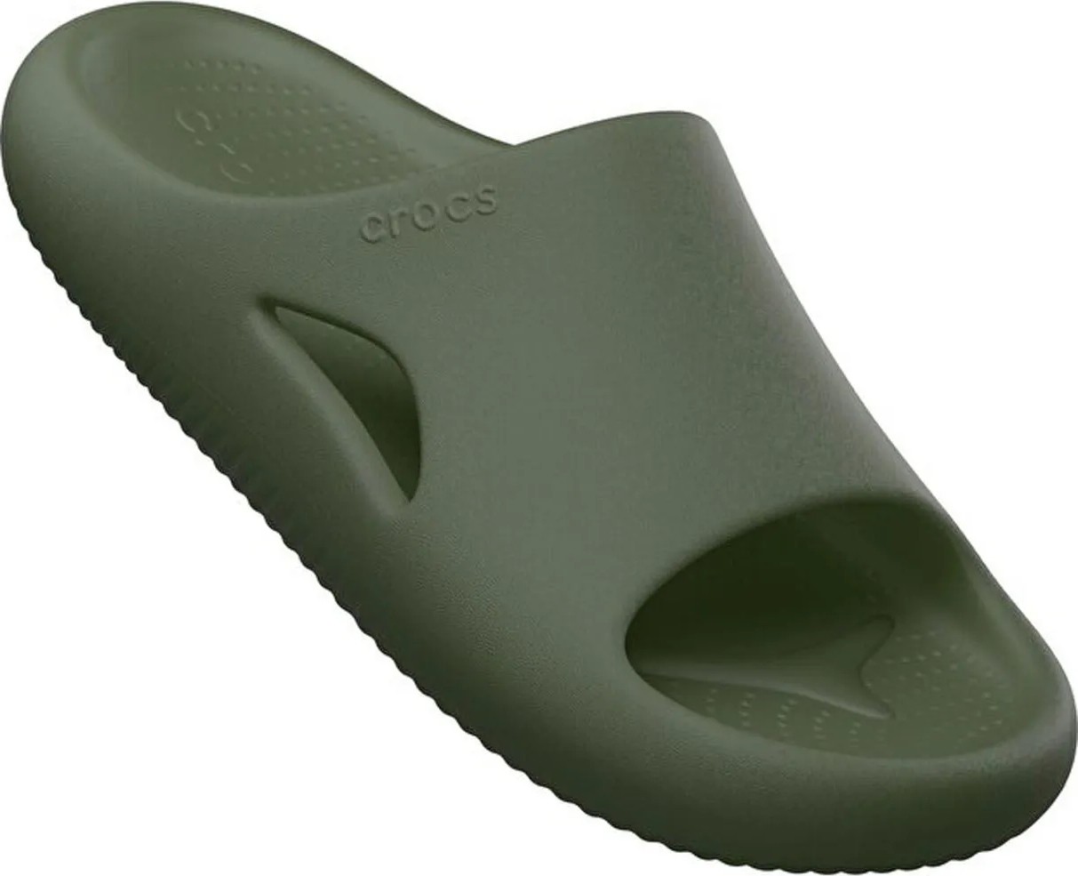 Crocs Haki Erkek Plaj Terliği Mellow Slide Mellow Slide görsel 4