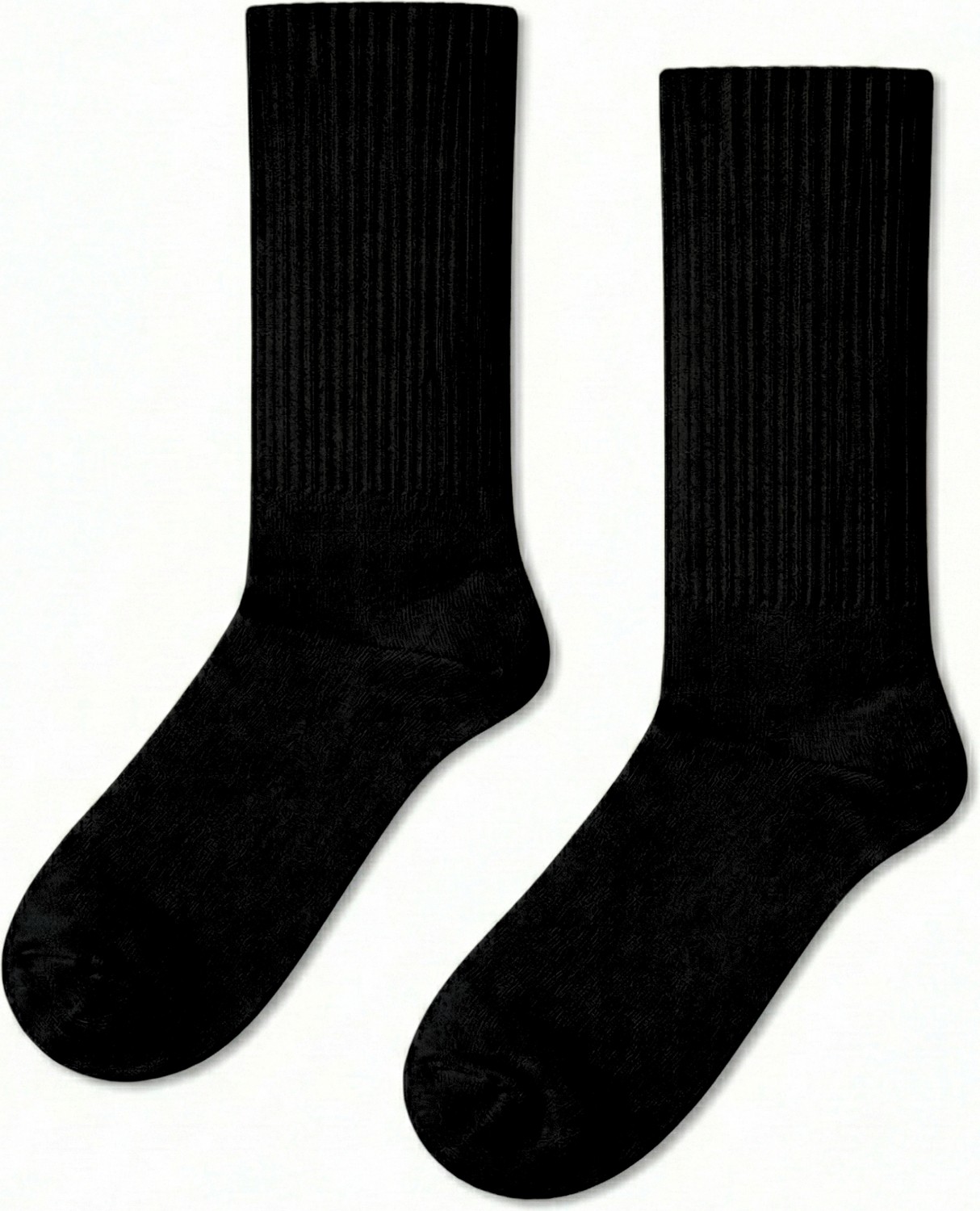 Carnaval Socks 6’lı Siyah Basic Pamuk Unisex Çorap Seti görsel 3