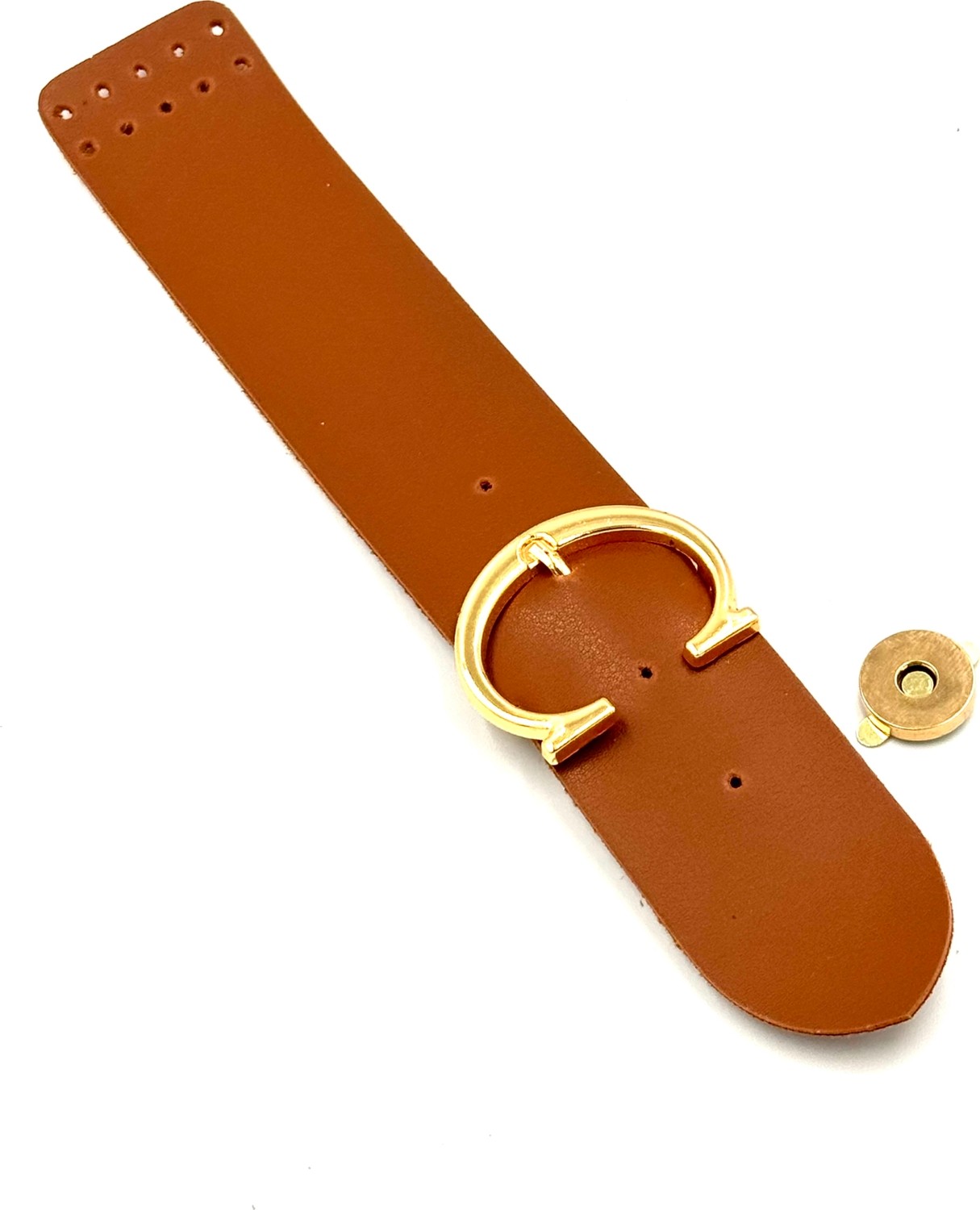 Lady Moss Tokalı Gold Çanta Kapak