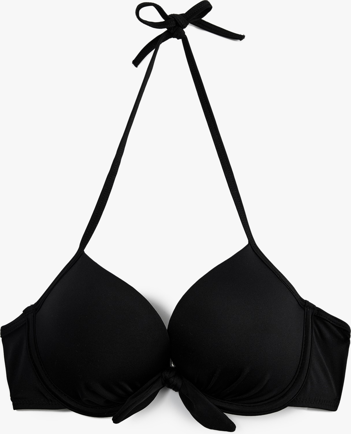 Koton Kalp Yaka Fiyonk Detaylı Push-Up Bikini Üstü