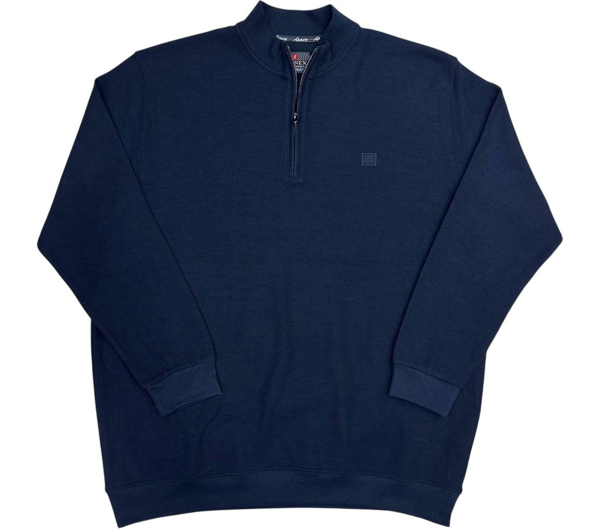 Annex Büyük Beden Erkek Fermuarlı Sweatshirt Ekstra Battal görsel 6