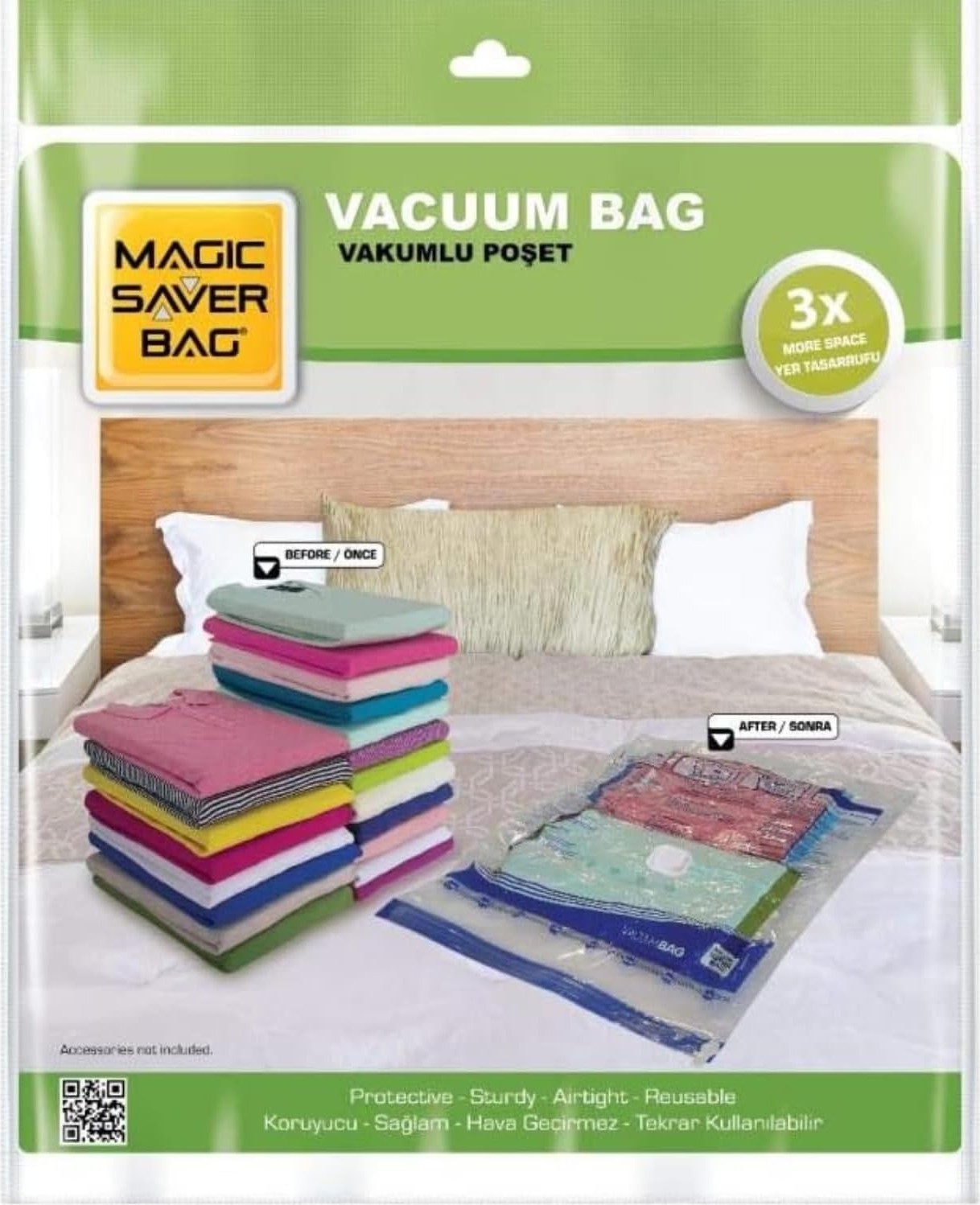OEM 5li Vakumlu Poşet Seti 1