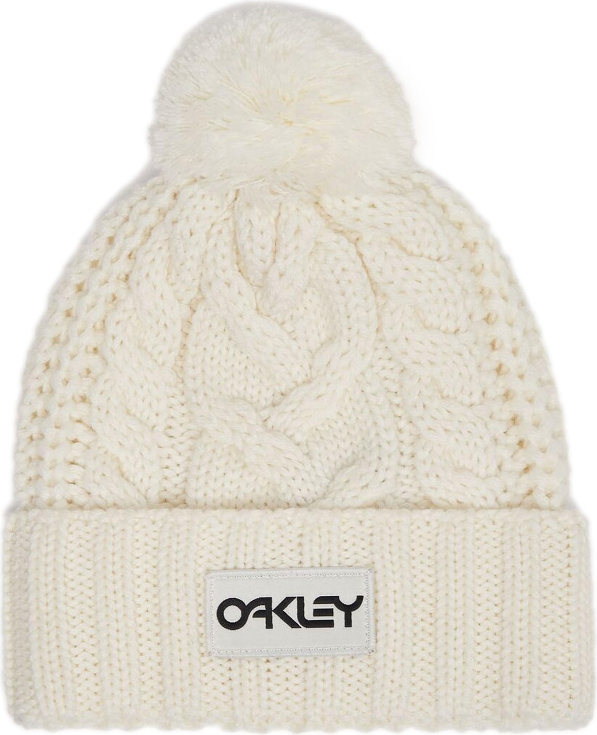 Die Grup Oakley Erkek Harper Pom Beanie, Arktik Beyaz/karartma, Tek Beden