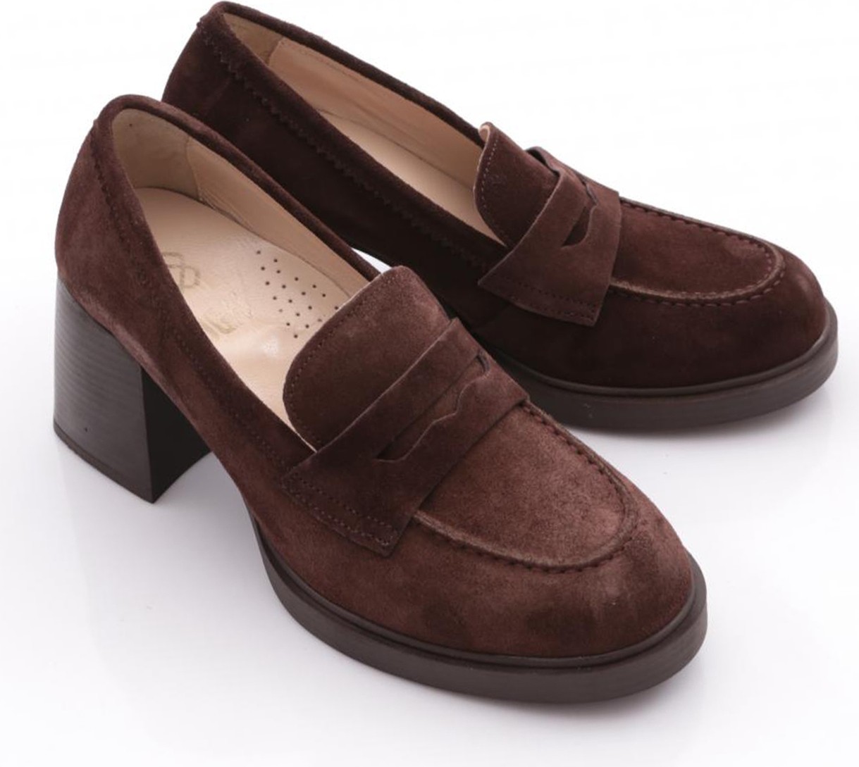 DGN 361 Kadın Topuklu Loafer Ayakkabı görsel 7