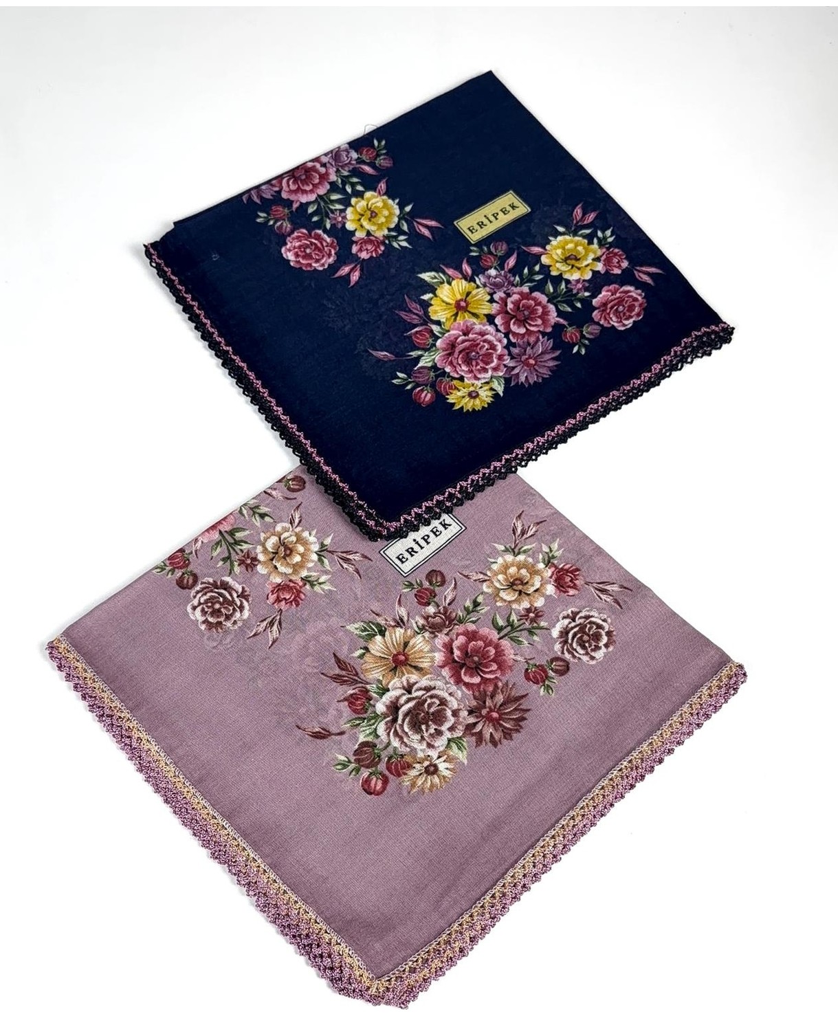 Eripek 2\'li Paket Oyalı Pamuk Yazma 6594-02 görsel 6