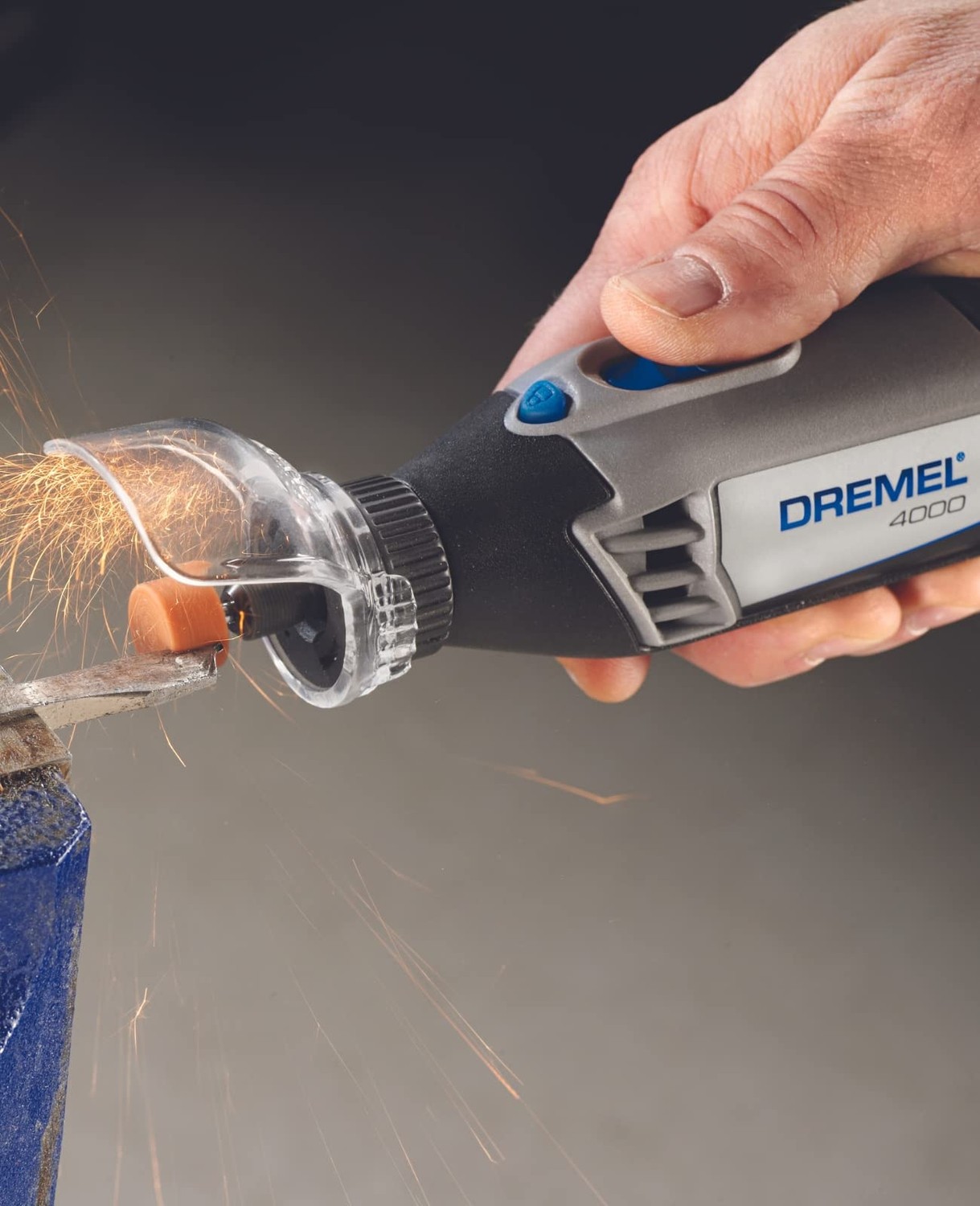 Aesco Dremel 550 Konfor Koruma Bağlantı Parçası, Toz Parçaları ve Kıvılcımlara Karşı Koruma, 4'lü görsel 4