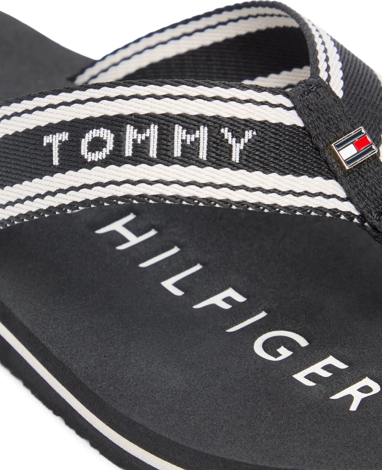 Tommy Hilfiger Siyah Kadın Plaj Terliği FW0FW09193BDS görsel 6