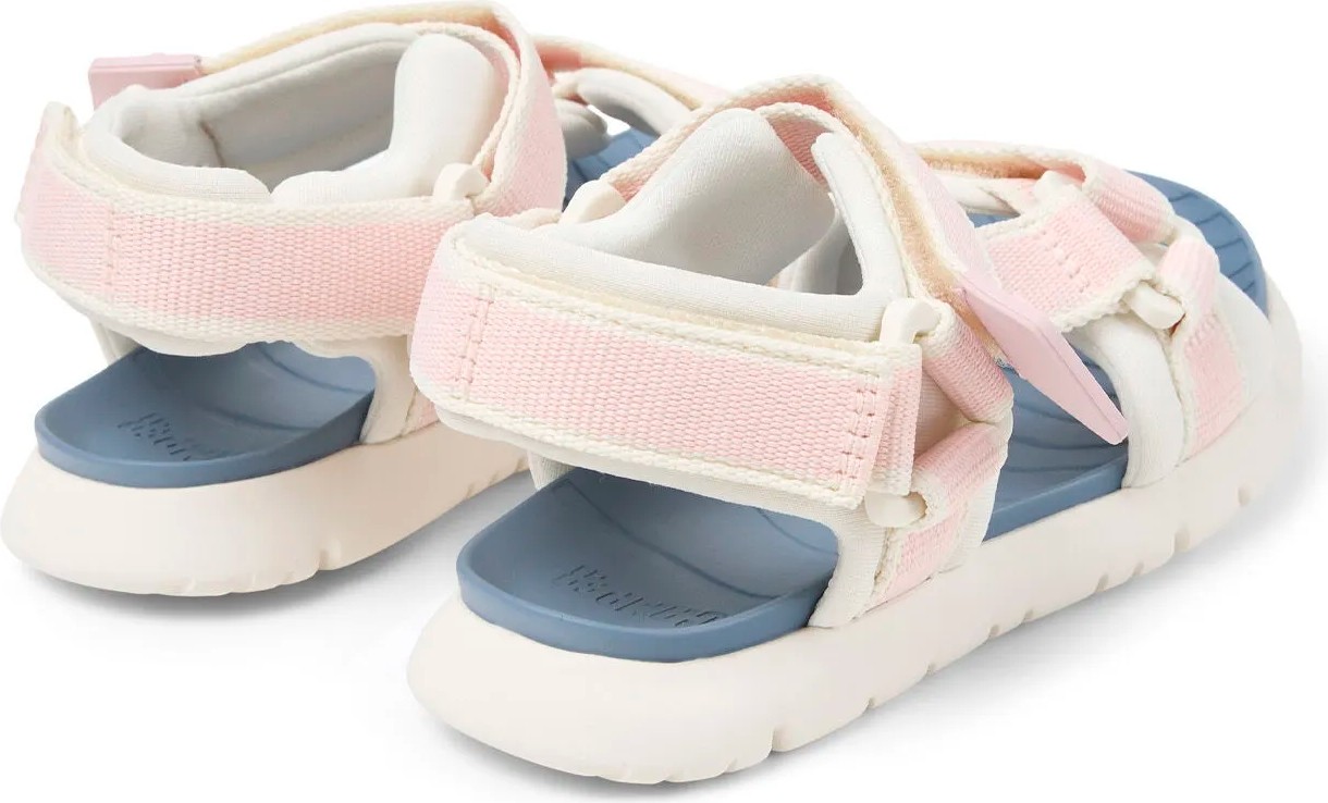 Camper Pembe - Beyaz Kız Çocuk Sandalet Oruga Sandal Kids görsel 3