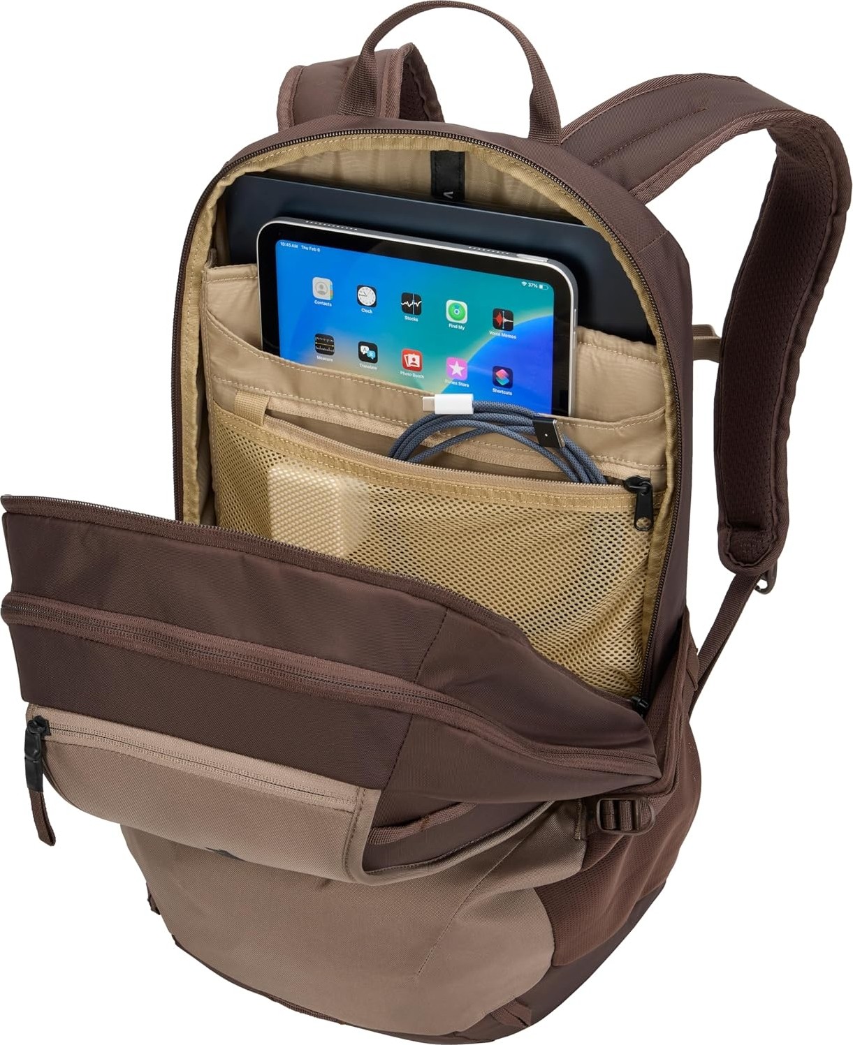Brf Store Prime Thule Enroute Sırt Çantası, 16'', Medium, Taupe-Brown görsel 7